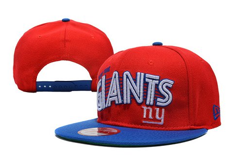 New York Giants NFL Snapback Hat XDF089